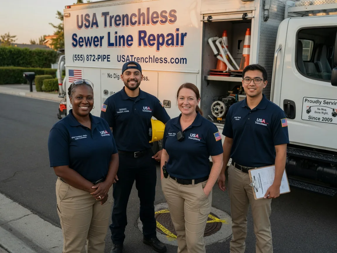 Sewer Line Repair company in Goldsmith, IN